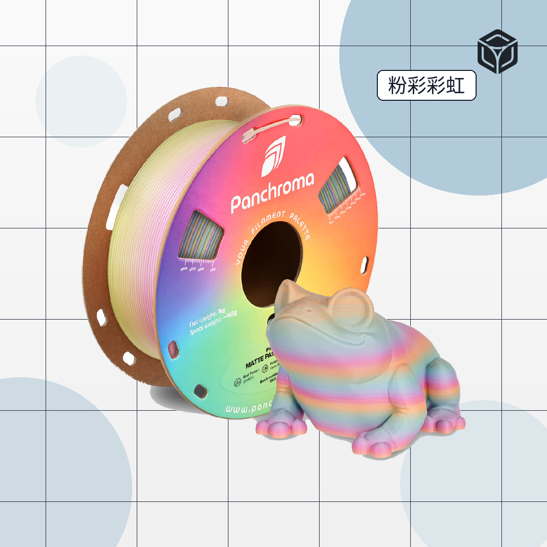 Panchroma Gradient Matte 霧彩漸層PLA｜穩定成型線材 圖2