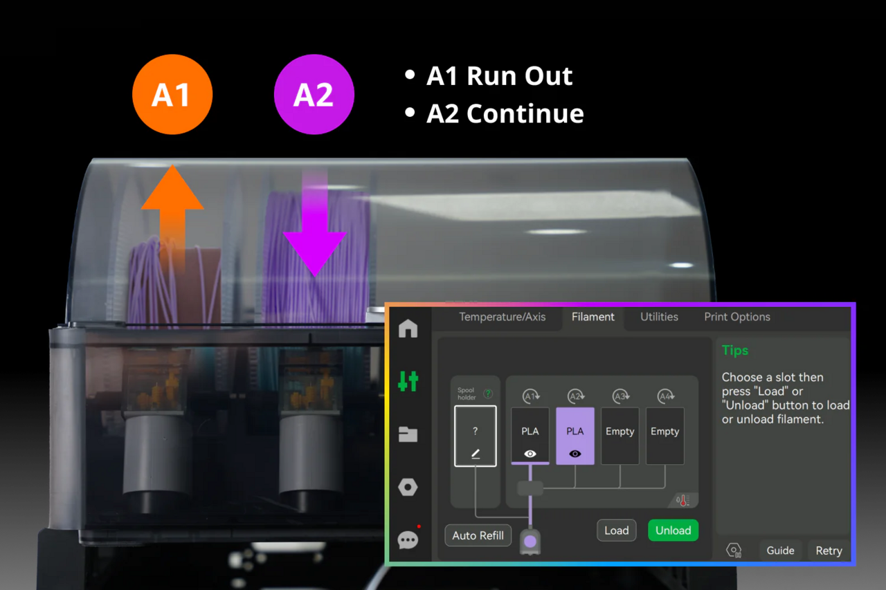 Bambu Lab AMS 2 Pro 自動換料系統 圖8