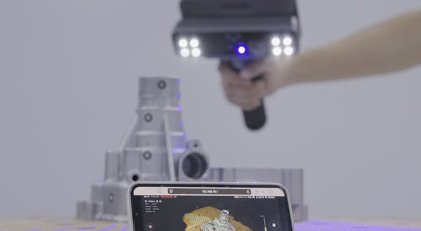 EinScan Rigil 無線手持式雷射3D掃描器|手持 3D 掃描方案 圖7