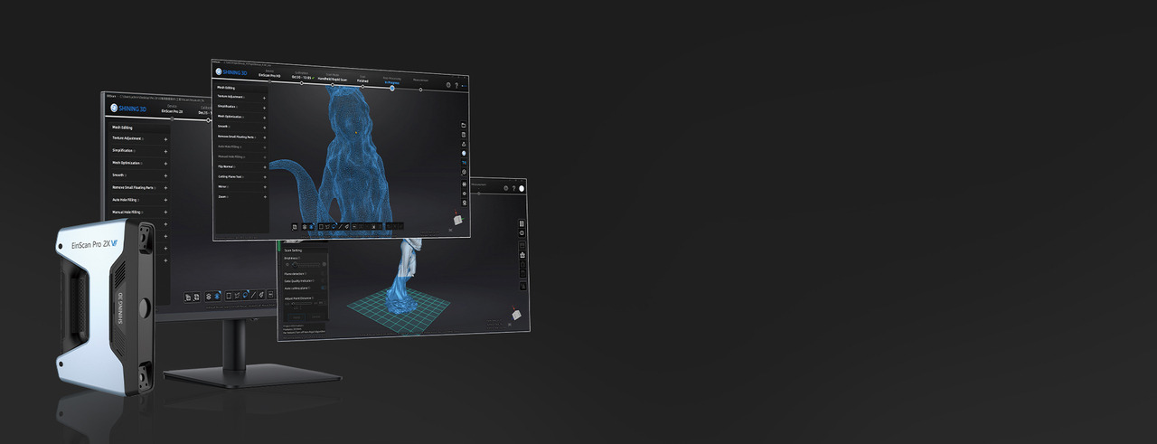 EinScan Pro 2X V2 兩用式多功能3D掃描器|手持 3D 掃描方案 圖7