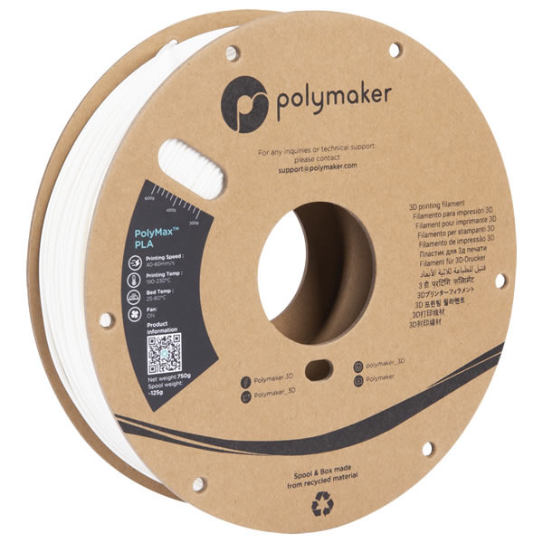 Polymaker PolyMax™ PLA|穩定成型線材 圖3