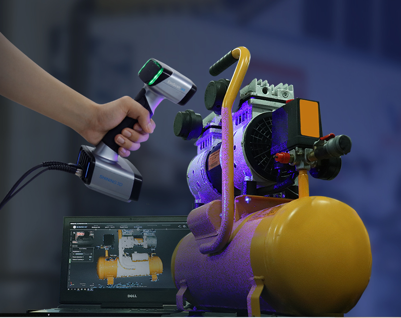 EinScan HX 雙藍光雷射手持3D掃描器|手持 3D 掃描方案 圖12