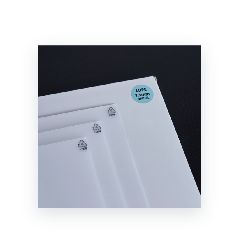 灌模專用塑膠板 -LDPE