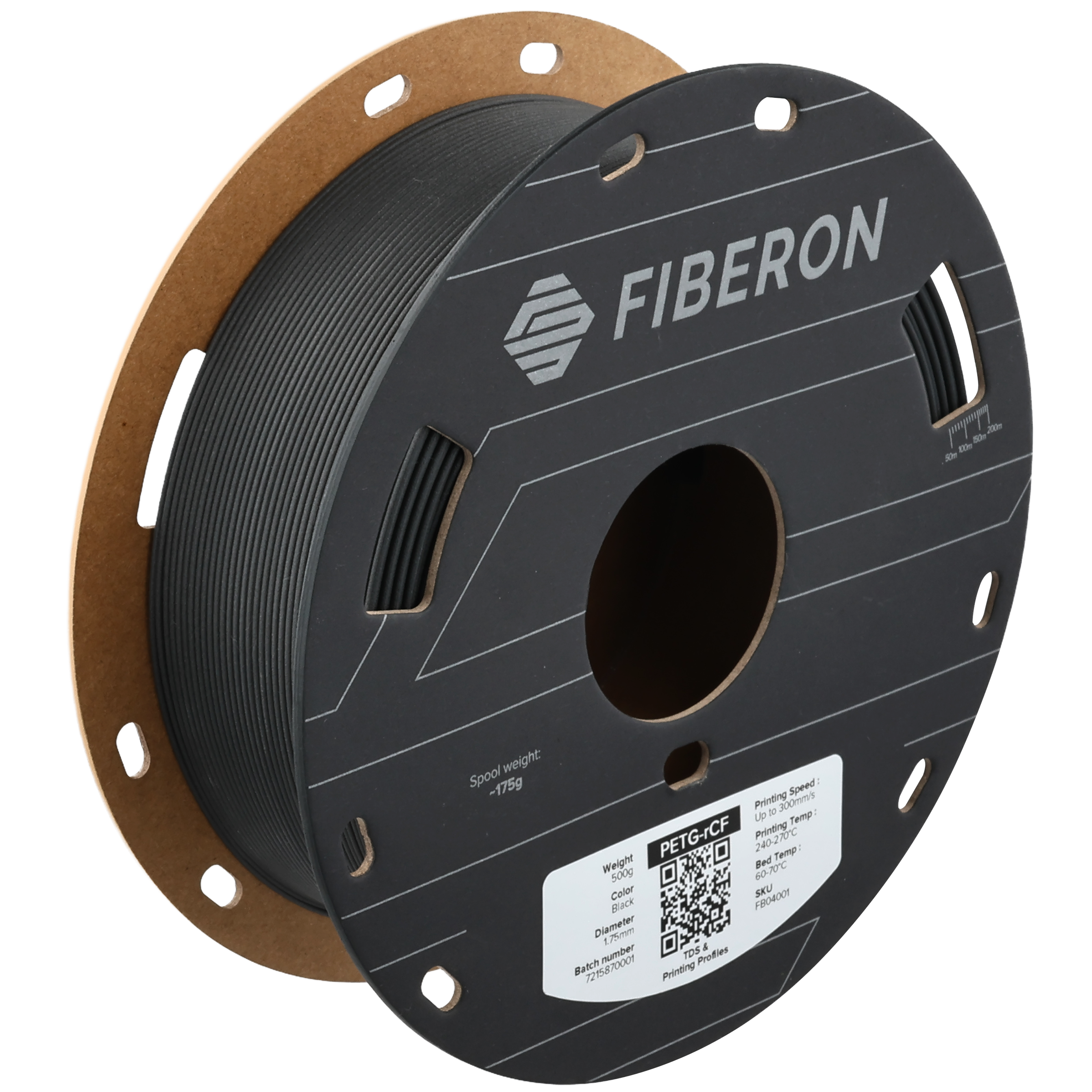 Polymaker Fiberon PETG-rCF08 再生碳纖複合線材 圖1