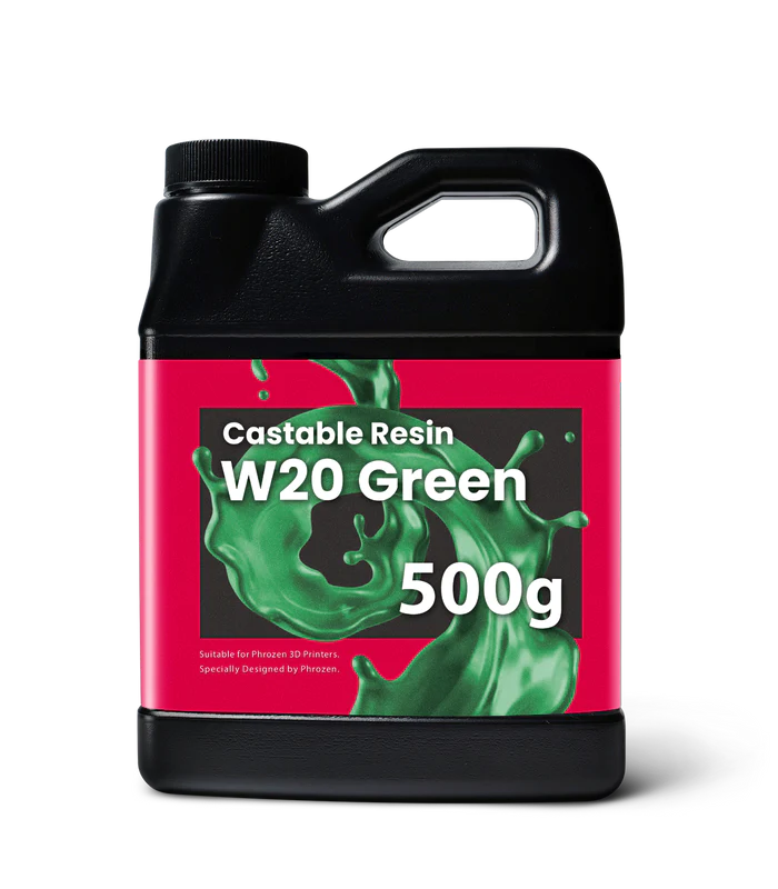 Phrozen 可鑄造金工樹脂-W20綠色 光固化樹脂 圖1