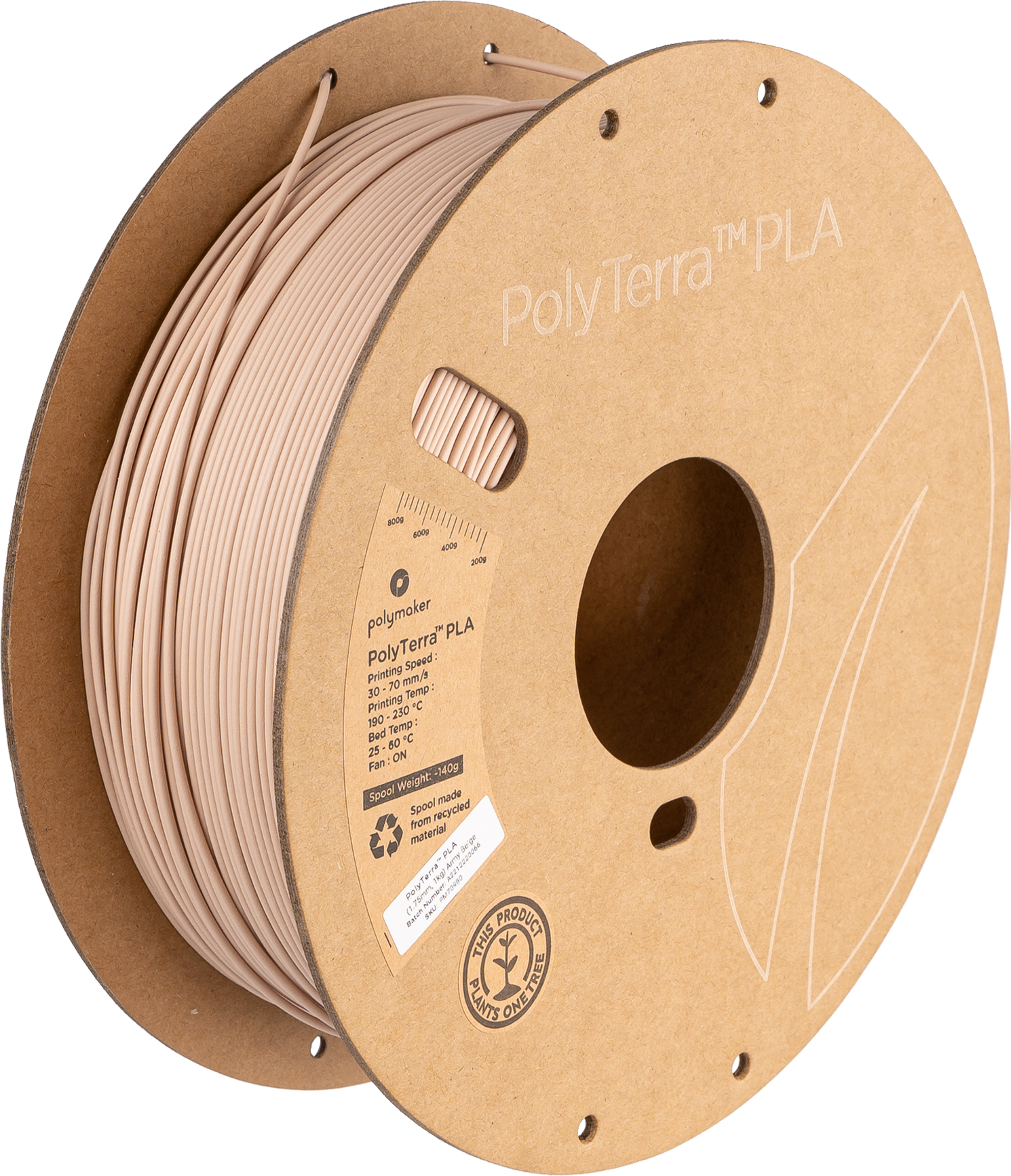 Panchroma Matte PLA 霧面、多色選擇3D列印線材 (Terra PLA)|穩定成型線材 圖8
